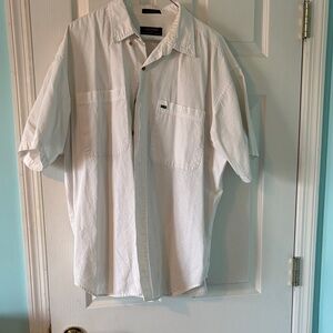 Colours Men's Casual White Button Down Shirt